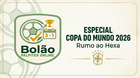 Bolão Palpites Online — Especial Copa do Mundo 2026